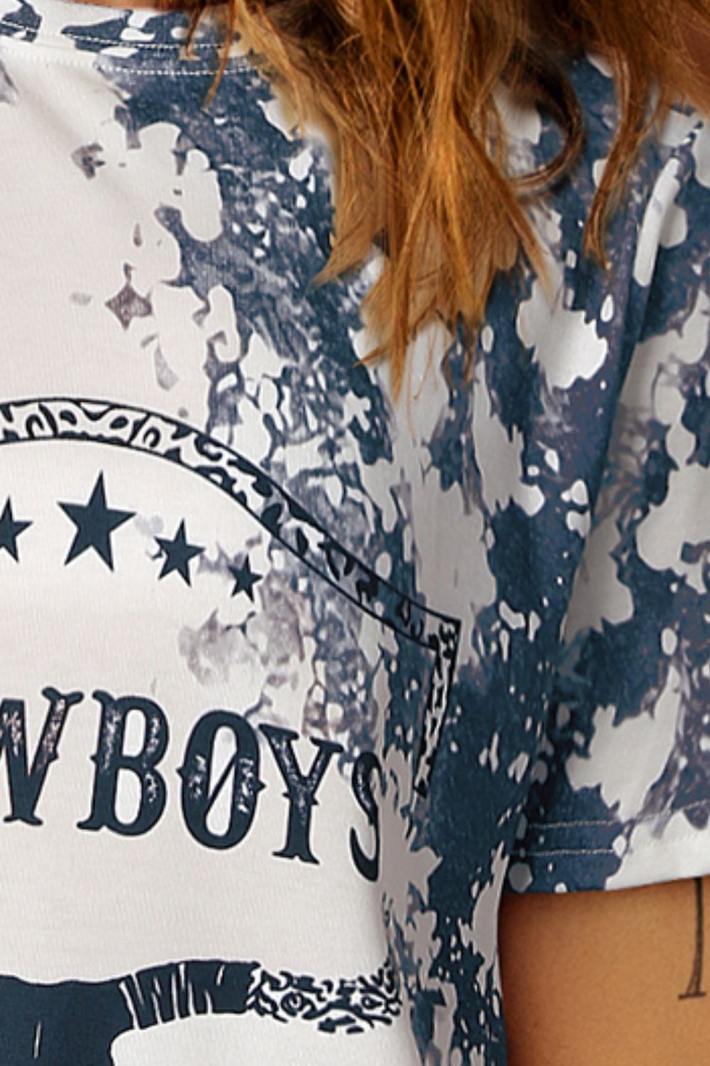 COWBOYS Graphic Tie-Dye Tee - AllIn Computer