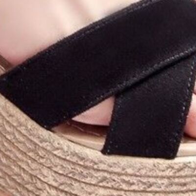 Crisscross Open Toe Wedge Sandals - AllIn Computer
