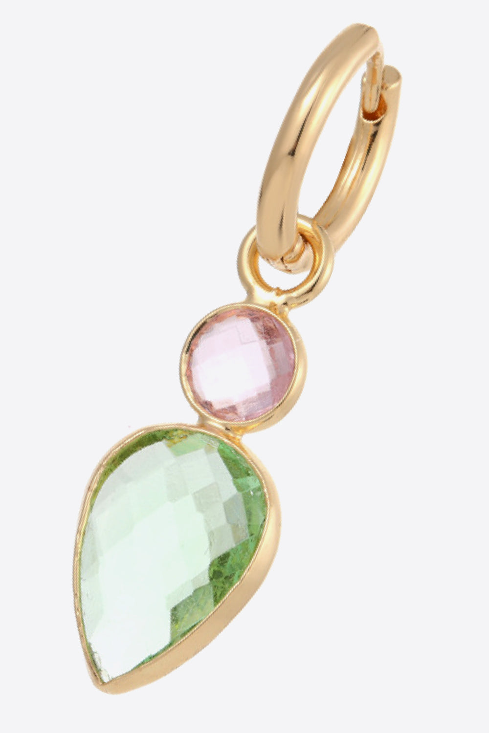 Inlaid Crystal Geometric Drop Earrings - AllIn Computer
