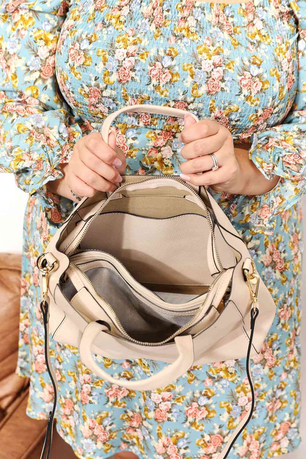 SHOMICO Medium PU Leather Handbag - AllIn Computer