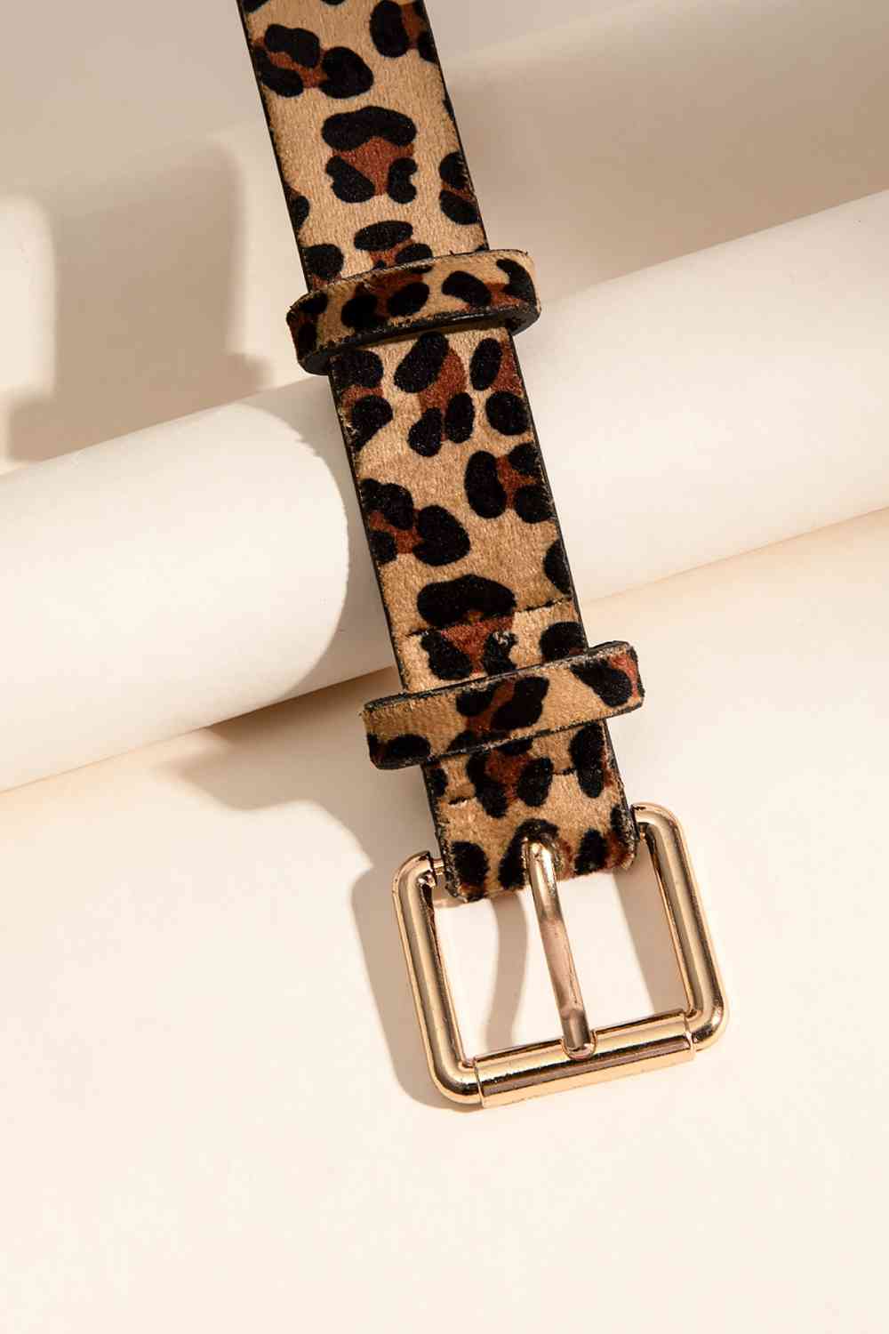 Leopard PU Leather Belt - AllIn Computer