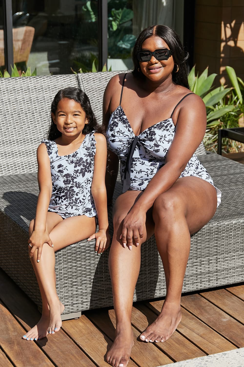 Marina West Swim Côte d'Azur Ruffle Trim One-Piece Swimsuit - AllIn Computer