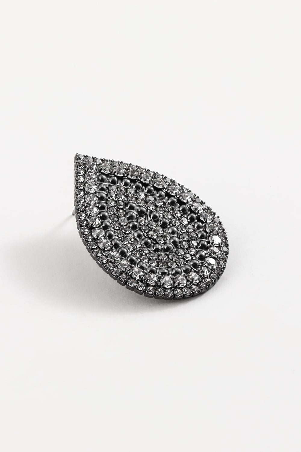 Wonderful Life Inlaid Cubic Zirconia Teardrop Stud Earrings - AllIn Computer