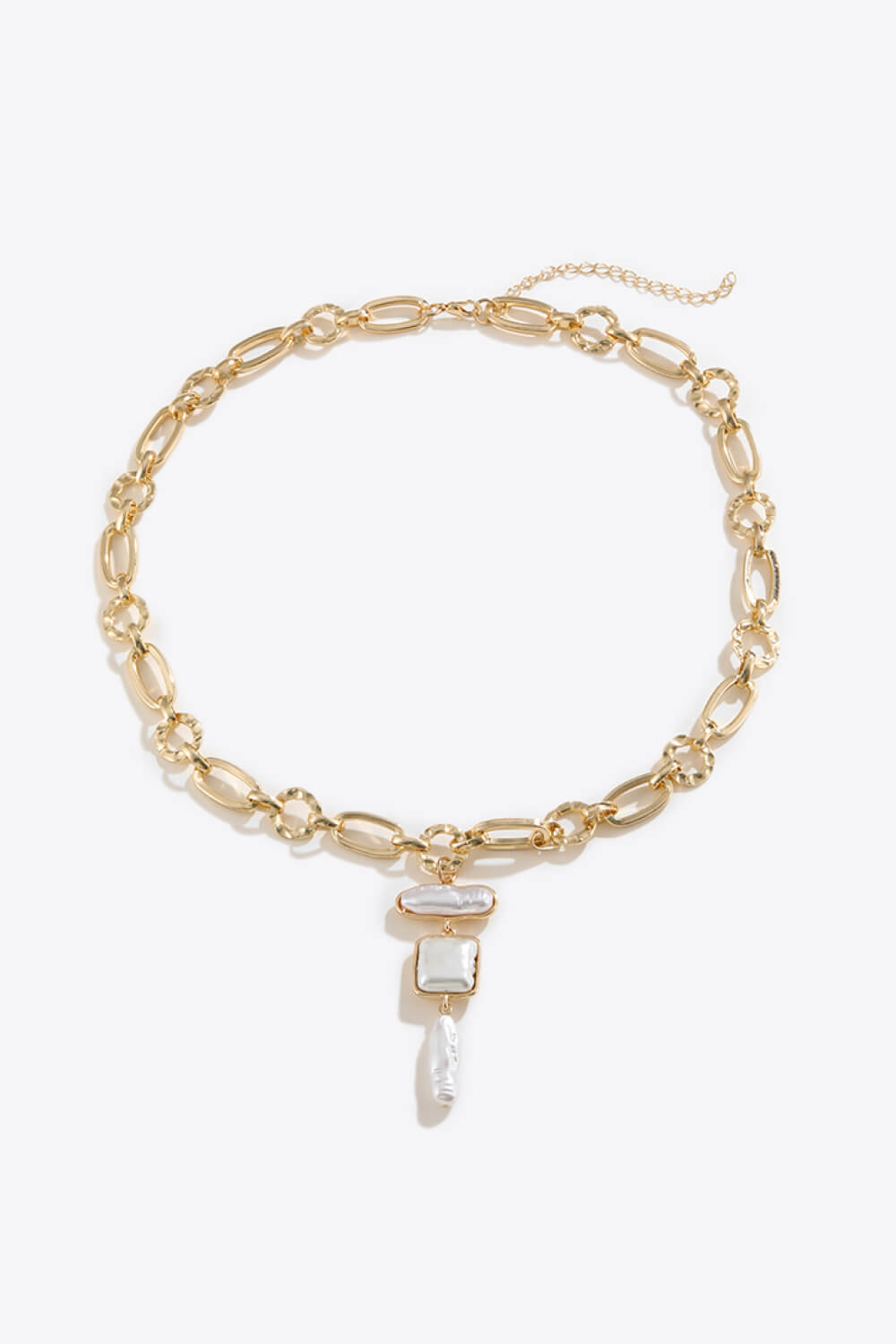 5-Pieces Freshwater Pearl Chunky Chain Necklace - AllIn Computer