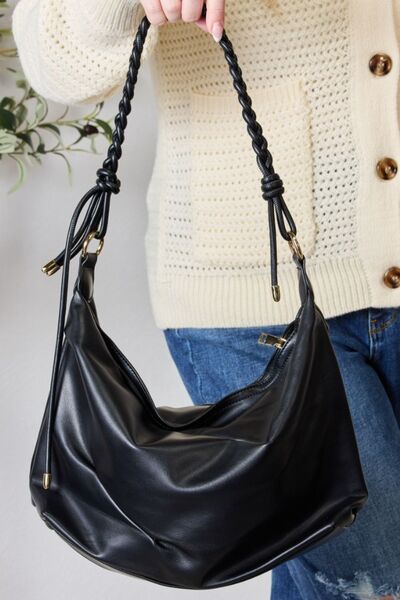 SHOMICO Braided Strap Shoulder Bag - AllIn Computer