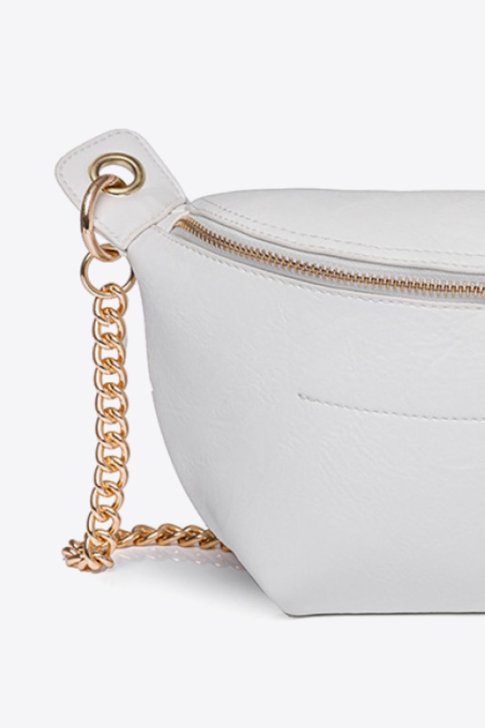 PU Leather Chain Strap Crossbody Bag - AllIn Computer