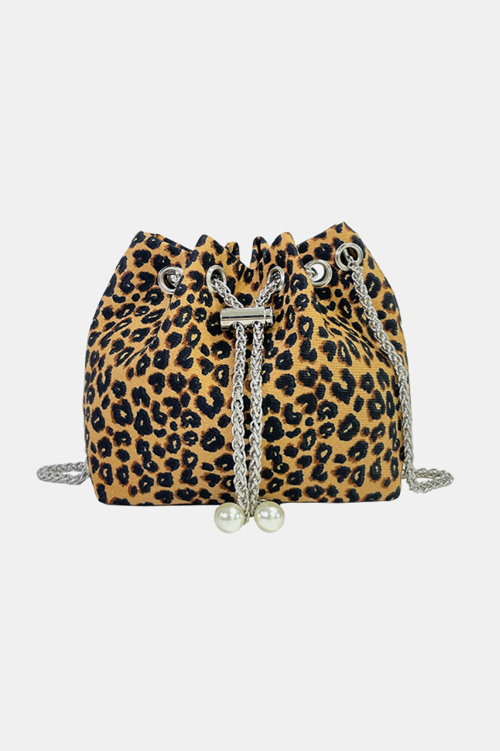 Animal Print Nylon Bucket Bag - AllIn Computer