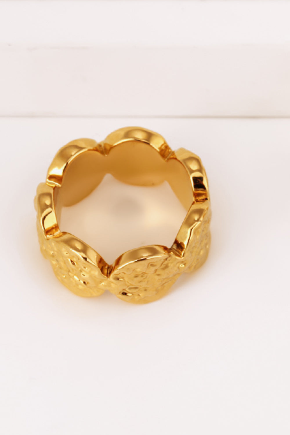 Hammered Copper Ring - AllIn Computer