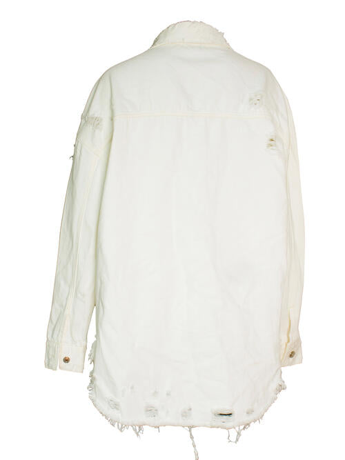 Star Denim Jacket with Pockets - AllIn Computer