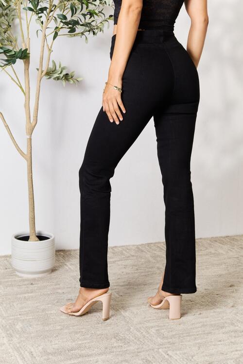 BAYEAS Slit Bootcut Jeans - AllIn Computer