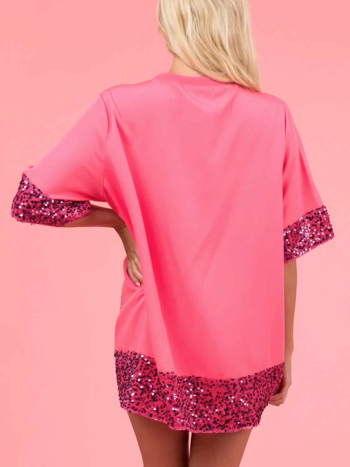 Heart Round Neck Half Sleeve T-Shirt - AllIn Computer