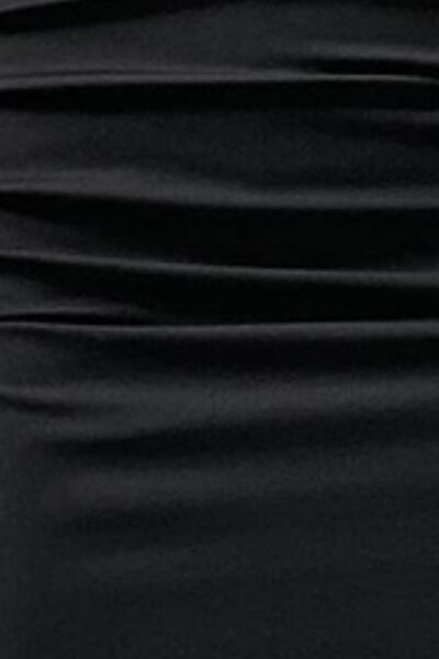 Ruched Maxi Trumpet Skirt - AllIn Computer