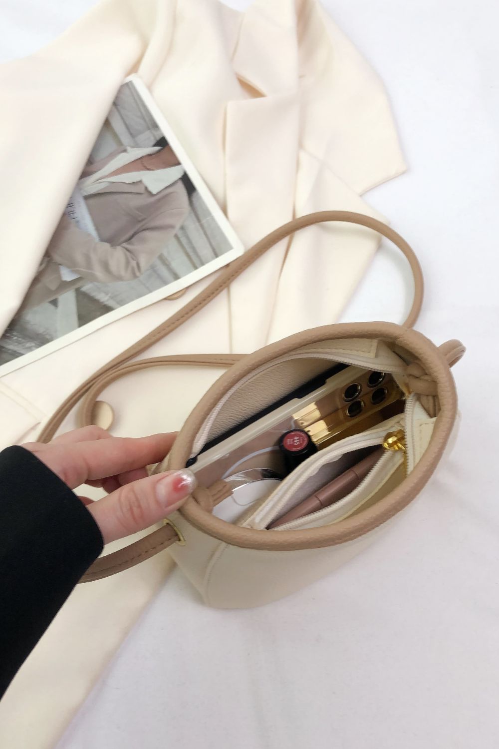 PU Leather Crossbody Bag - AllIn Computer