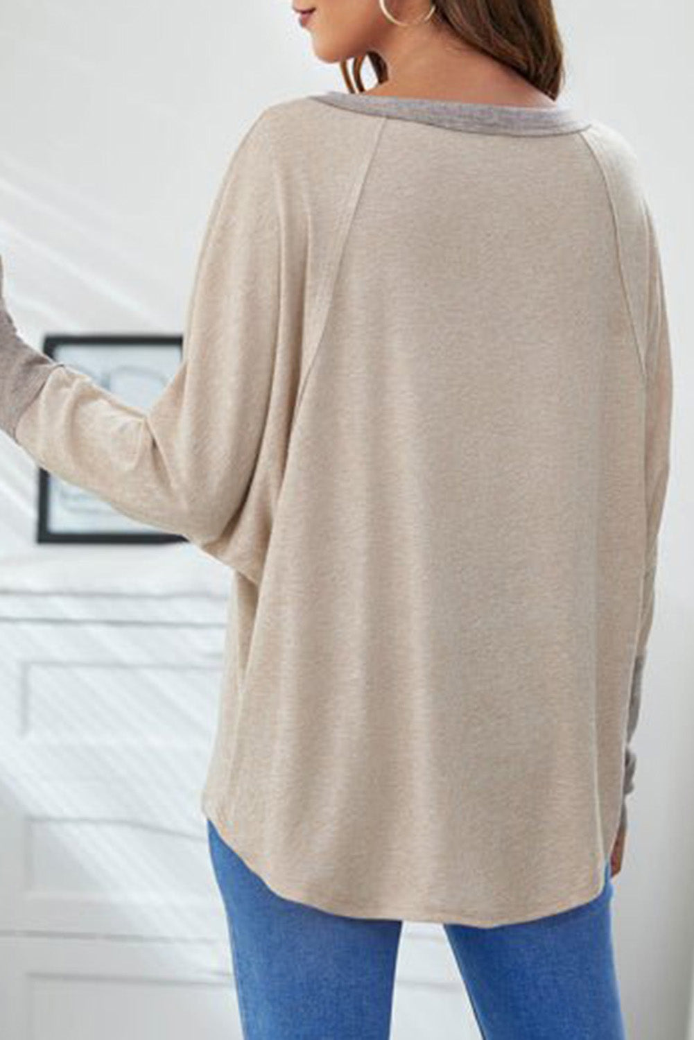 Round Neck Long Sleeve T-Shirt - AllIn Computer