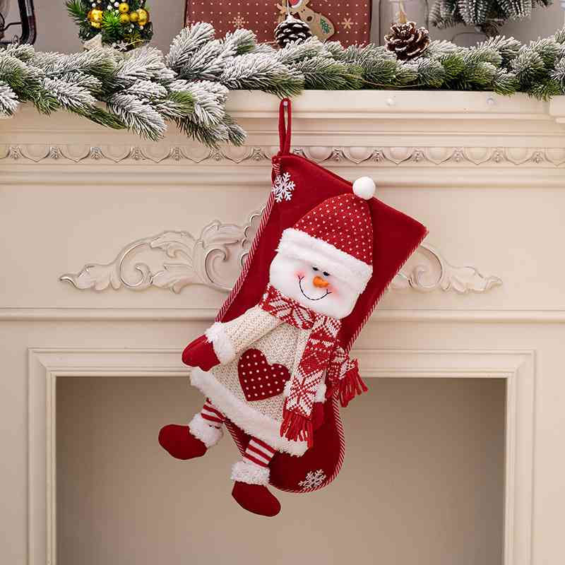 Christmas Stocking Hanging Widget - AllIn Computer
