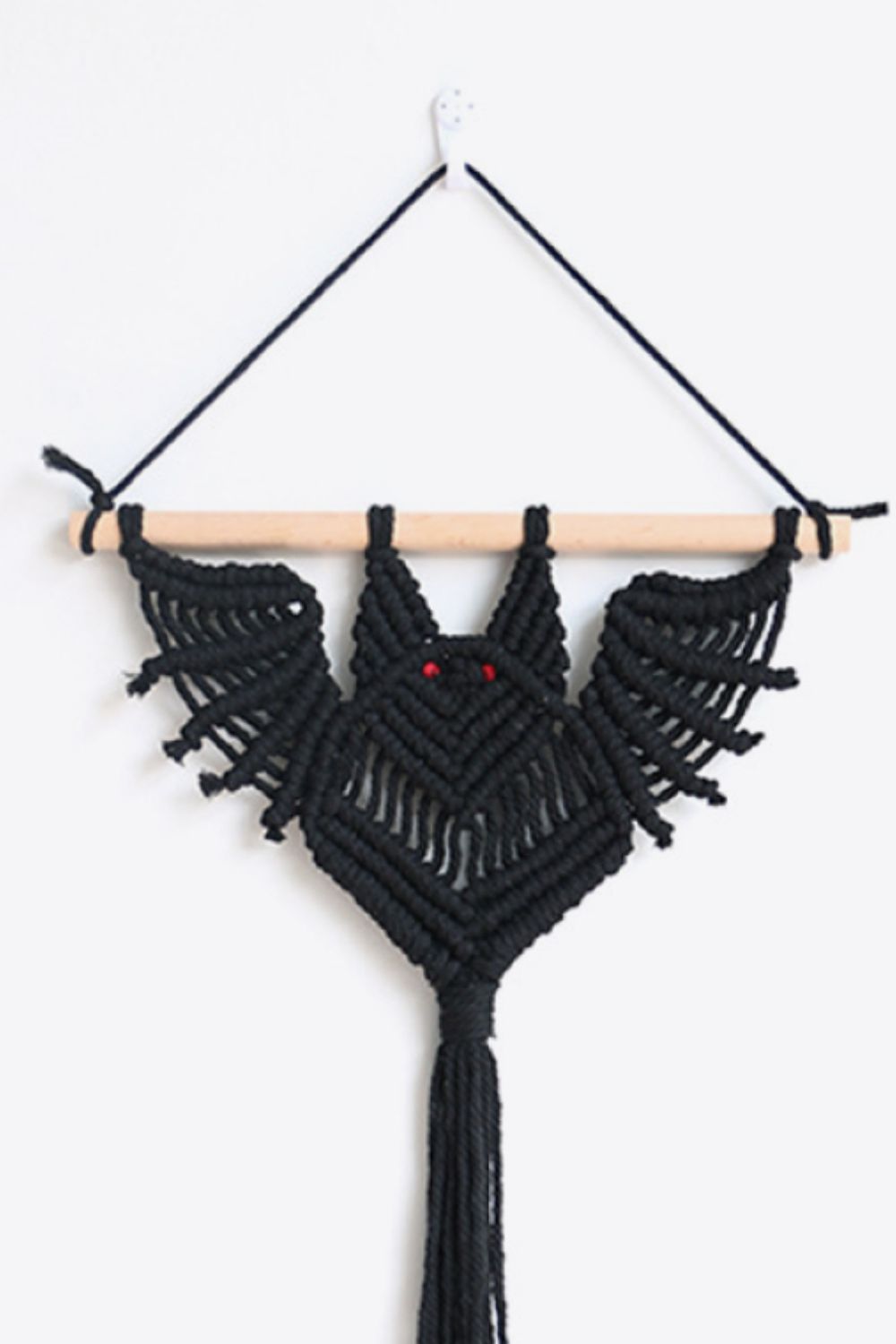 19.7" Bat Macrame Wall Plant Hanger - AllIn Computer