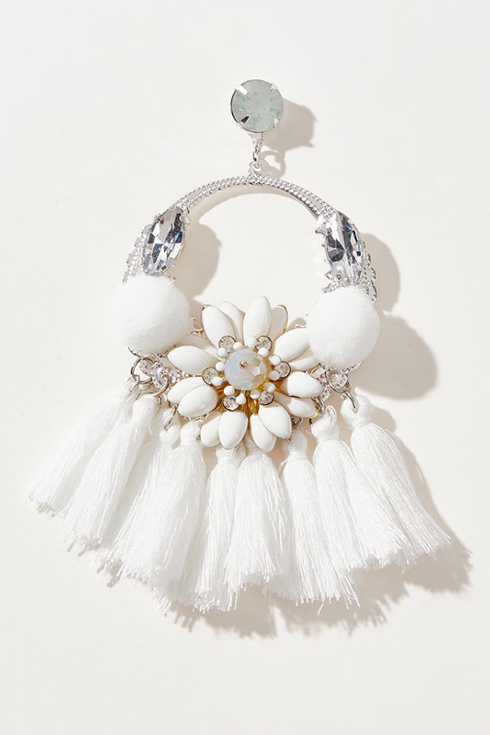 Tassel Detail Dangle Earrings - AllIn Computer