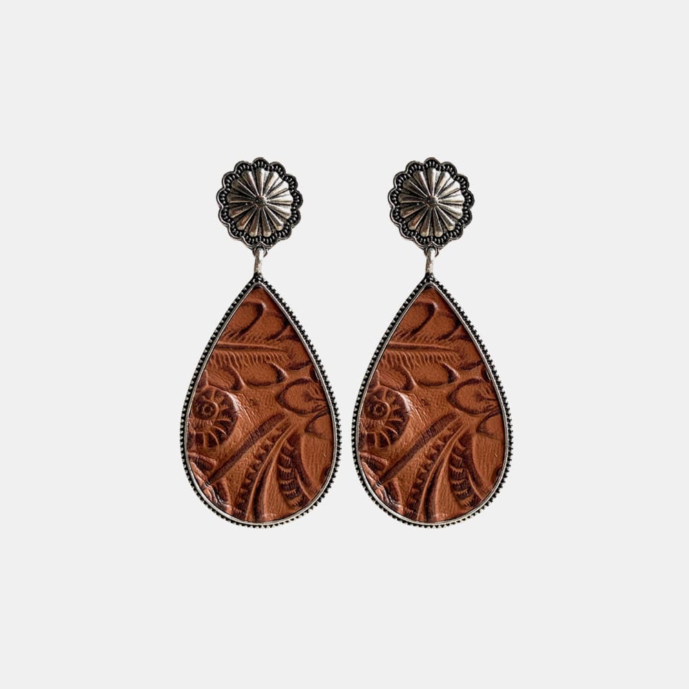 Alloy Teardrop Earrings - AllIn Computer