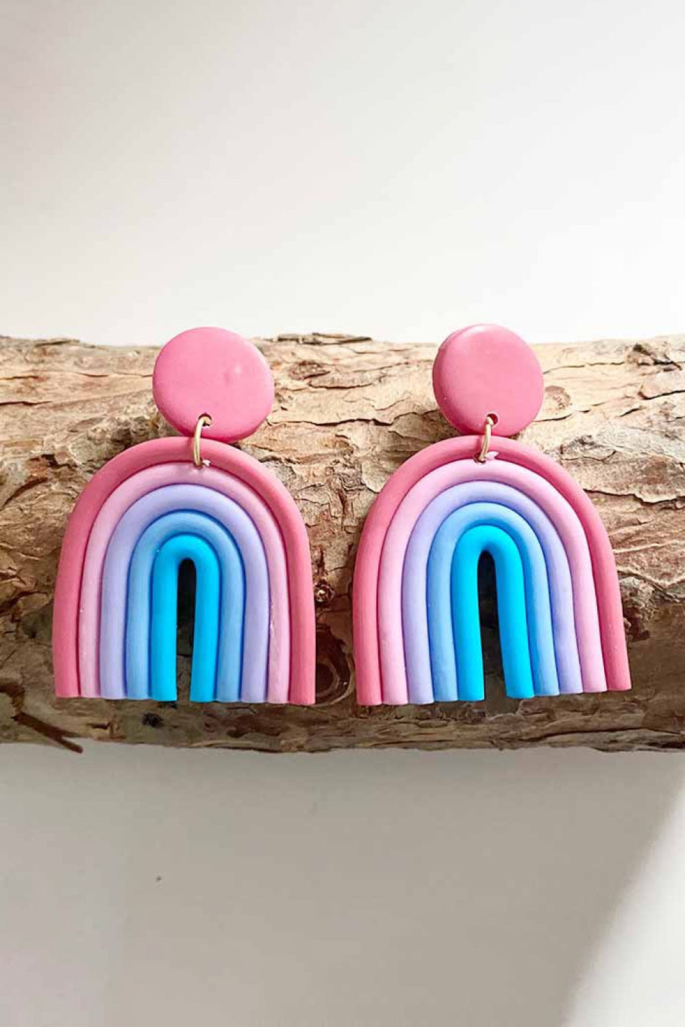 Rainbow Shape Dangle Earrings - AllIn Computer