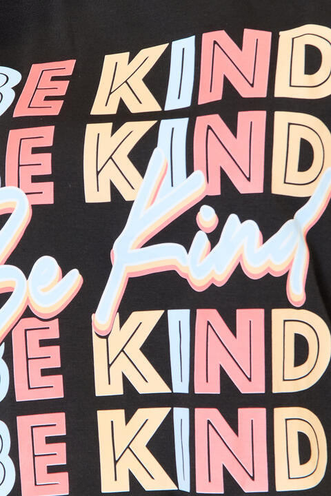 Simply Love BE KIND Graphic Round Neck T-Shirt - AllIn Computer