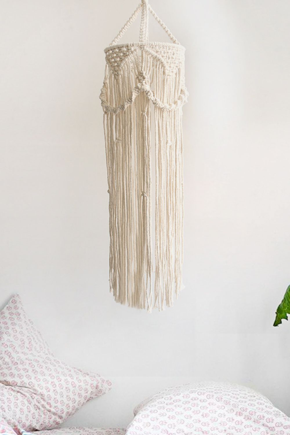 Macrame Hanging Lampshade - AllIn Computer