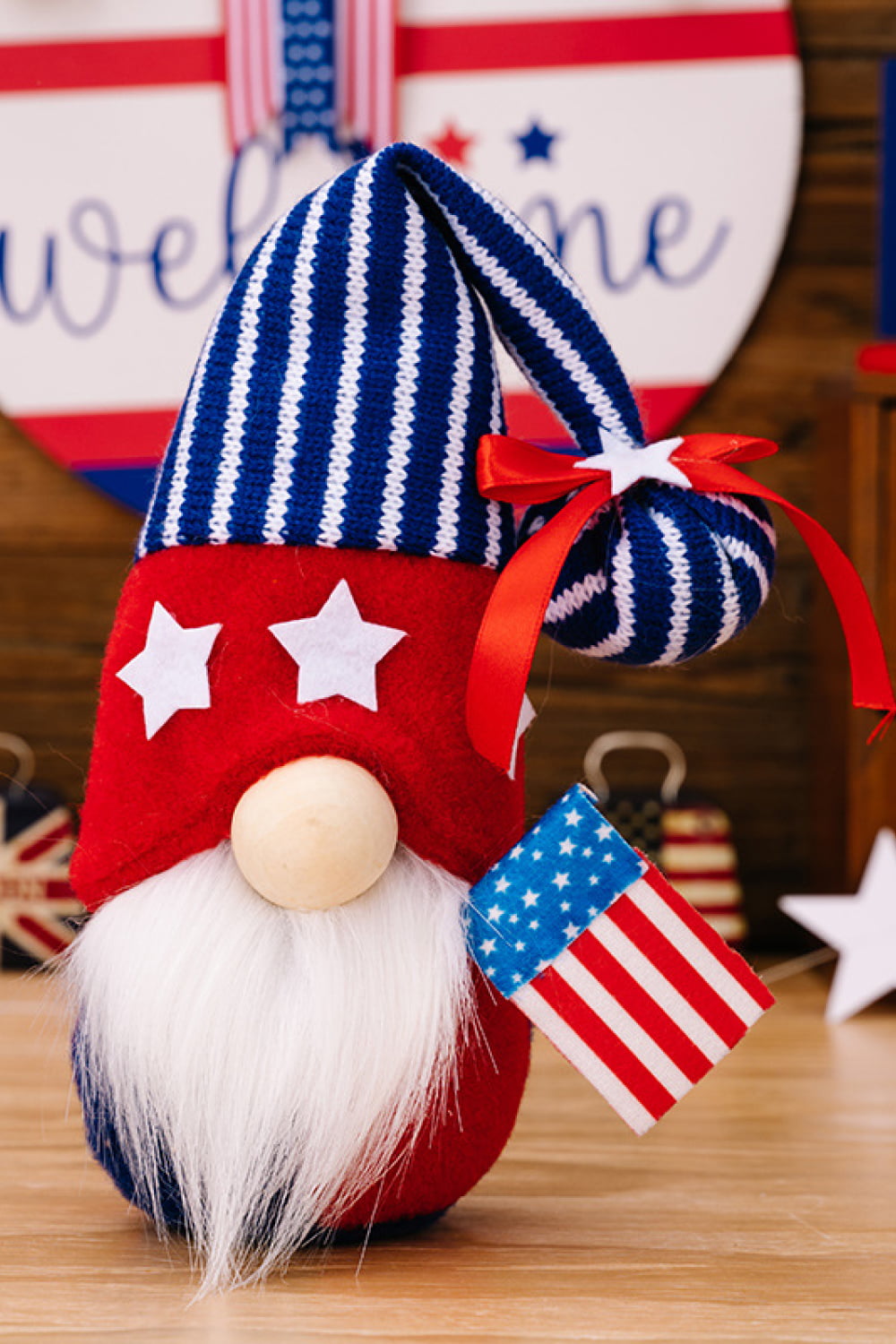 2-Piece Independence Day Knit Decor Gnomes - AllIn Computer