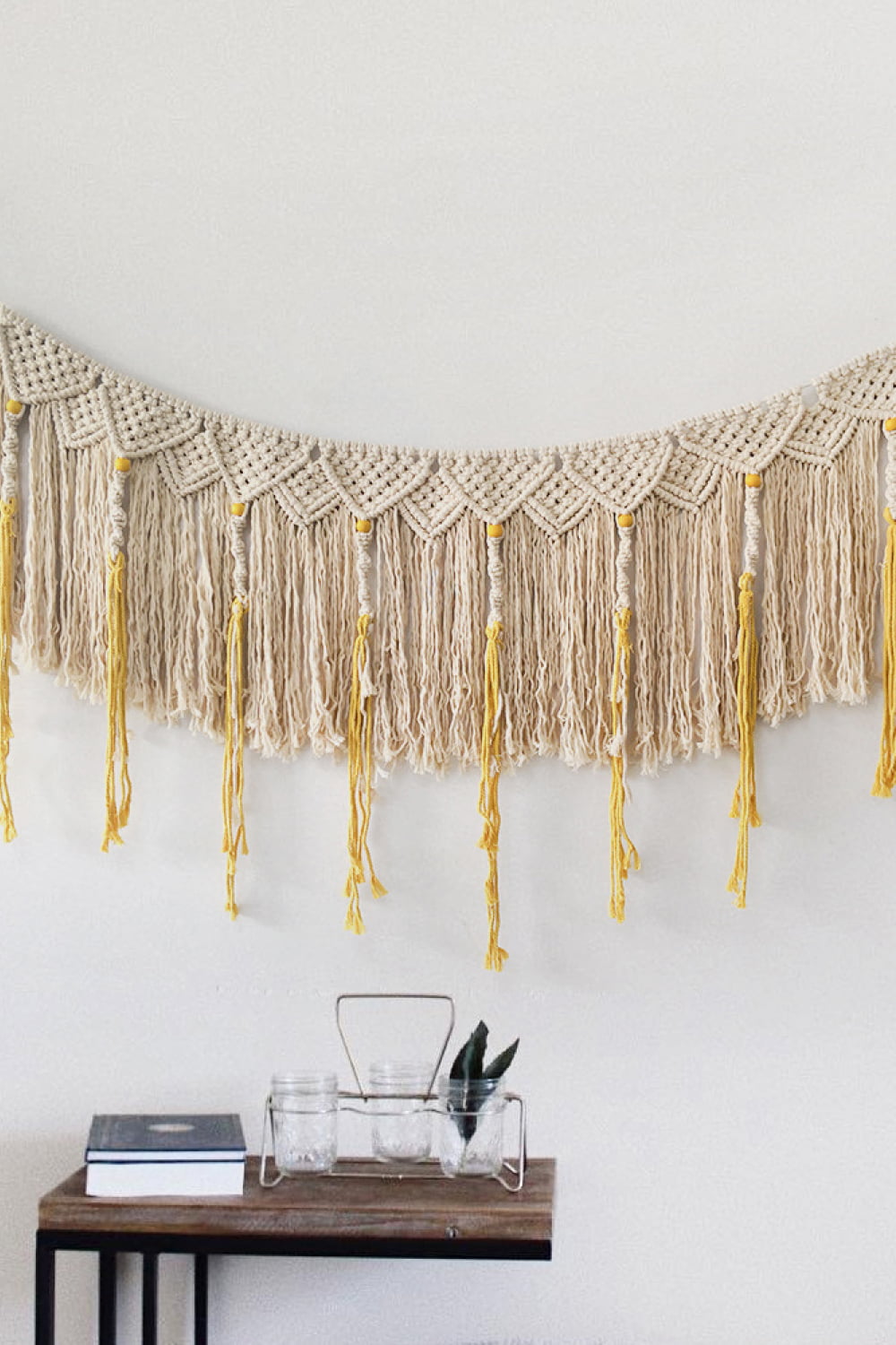 Fringe Macrame Hanging Wall Piece - AllIn Computer