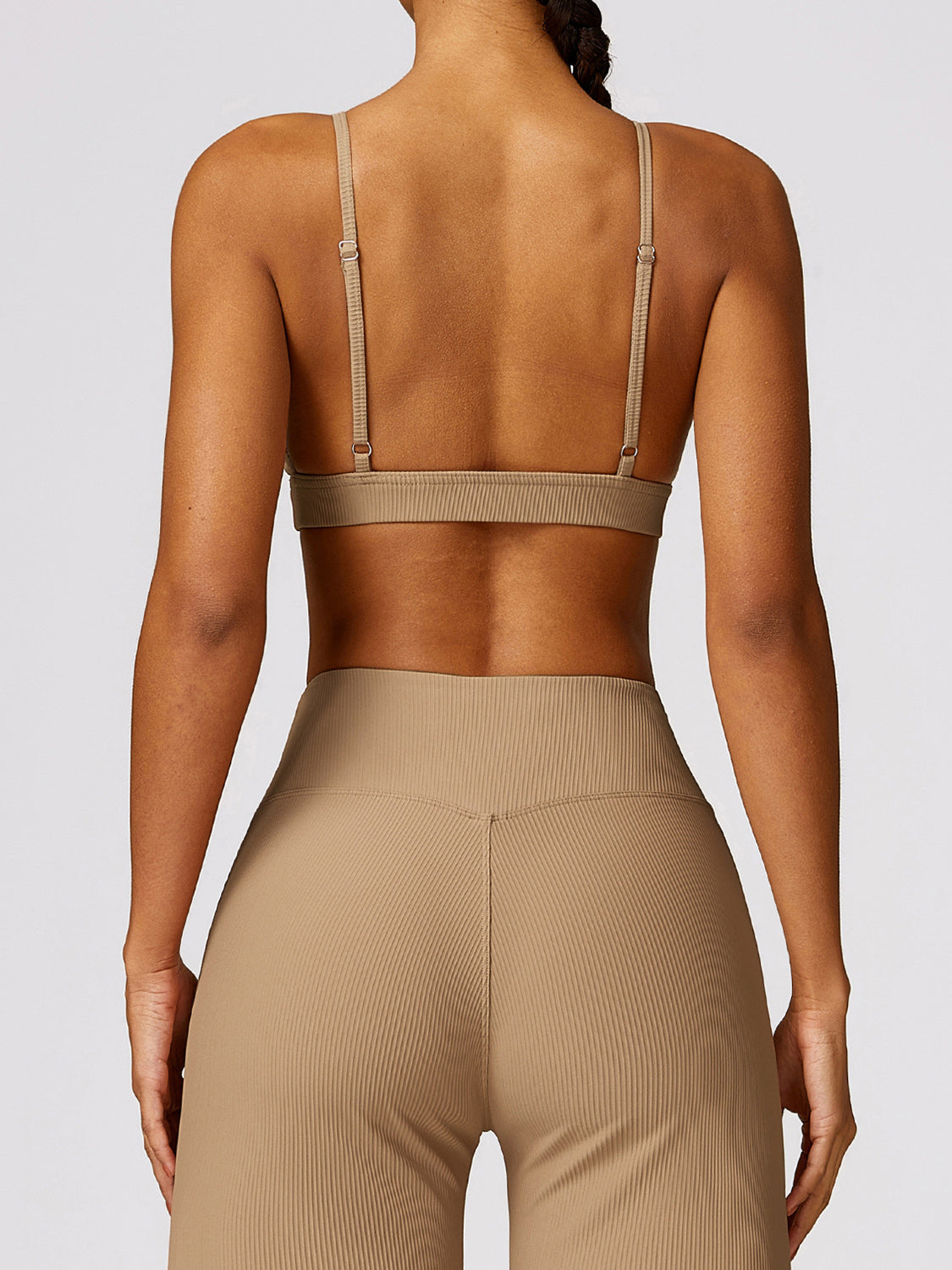 Spaghetti Strap Active Bra - AllIn Computer