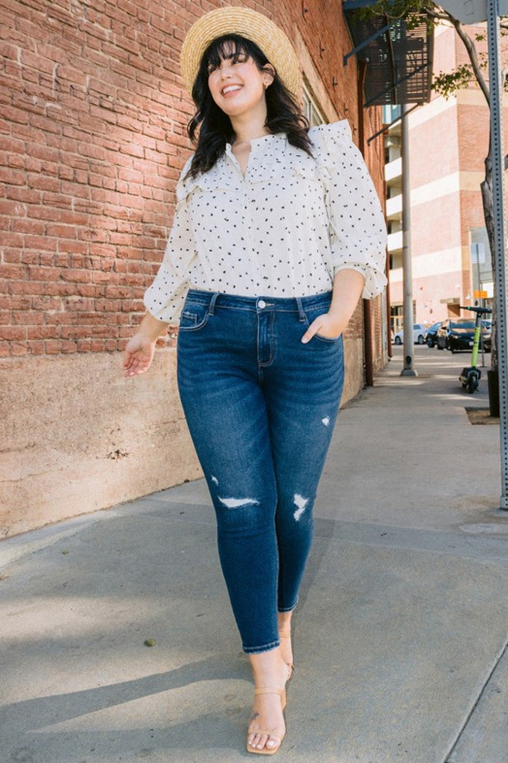 Lovervet Full Size Chelsea Midrise Crop Skinny Jeans - AllIn Computer