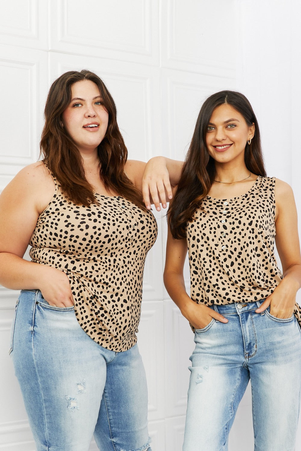 Heimish All About Me Full Size Sleeveless Top - AllIn Computer