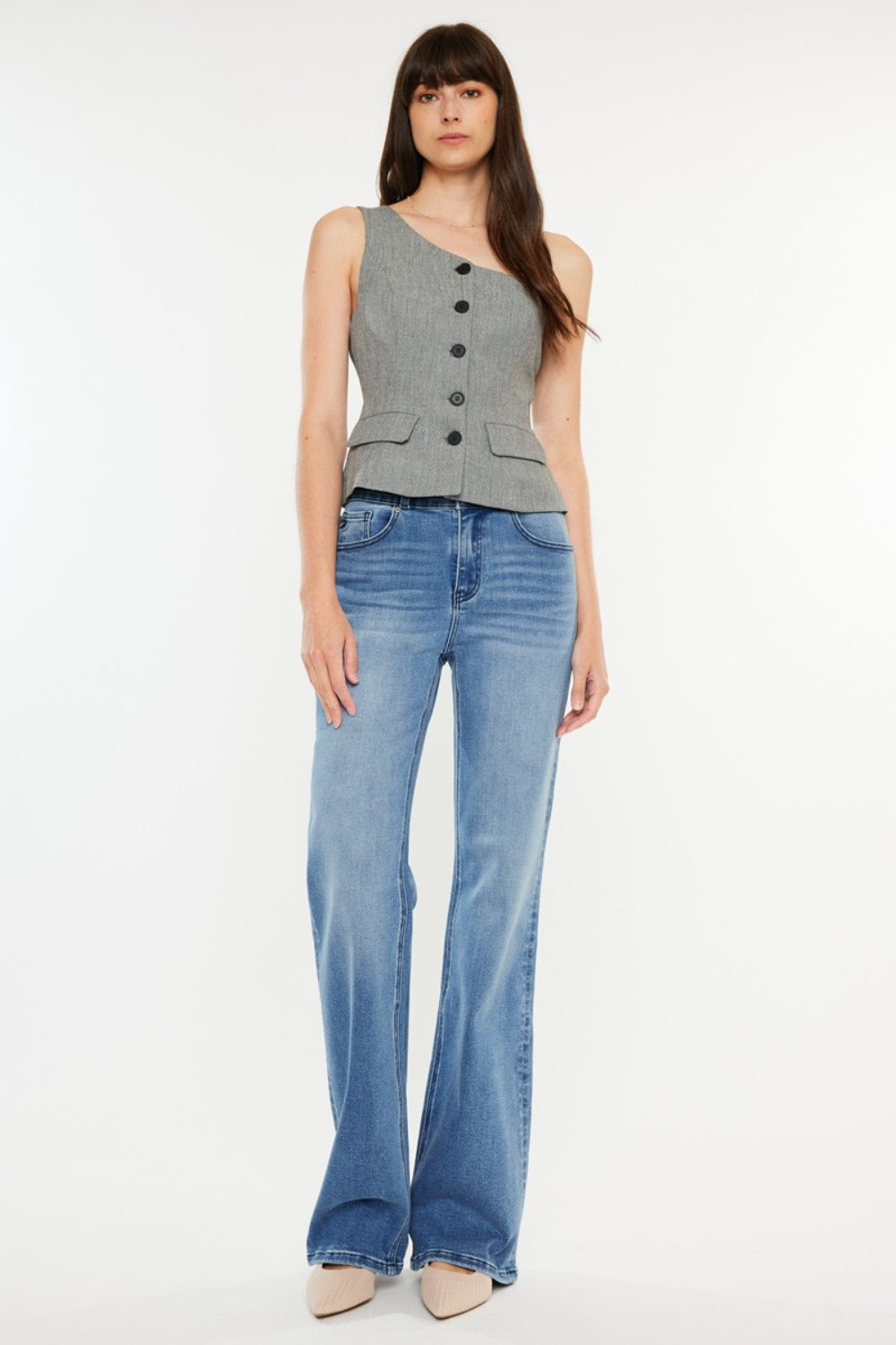 Kancan Ultra-High Rise Cat's Whiskers Jeans - AllIn Computer