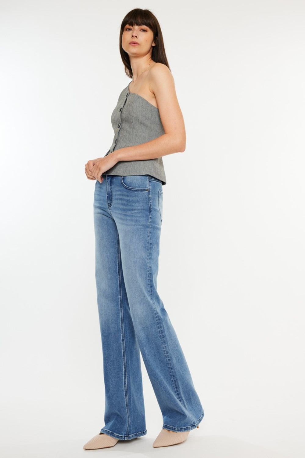 Kancan Ultra-High Rise Cat's Whiskers Jeans - AllIn Computer