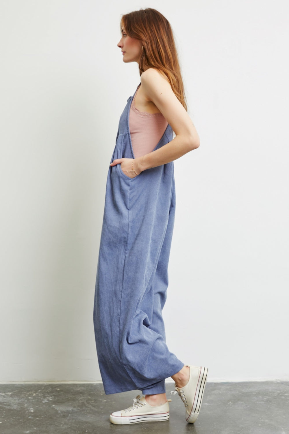HEYSON Full Size Wide Leg Overalls with Pockets - AllIn Computer