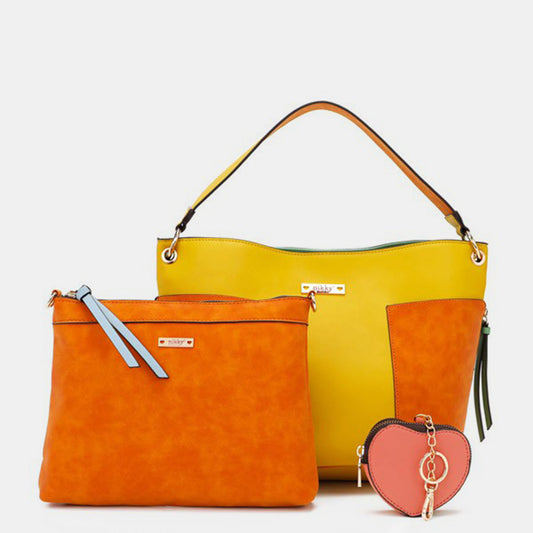 Nicole Lee USA 3-Piece Handbag Set | BAGS & ACCESSORIES | handbag set, handbags, Nicole Lee USA, Ship from USA | Trendsi