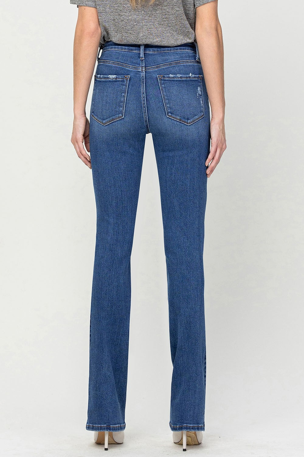 Vervet by Flying Monkey High Waist Bootcut Jeans - AllIn Computer