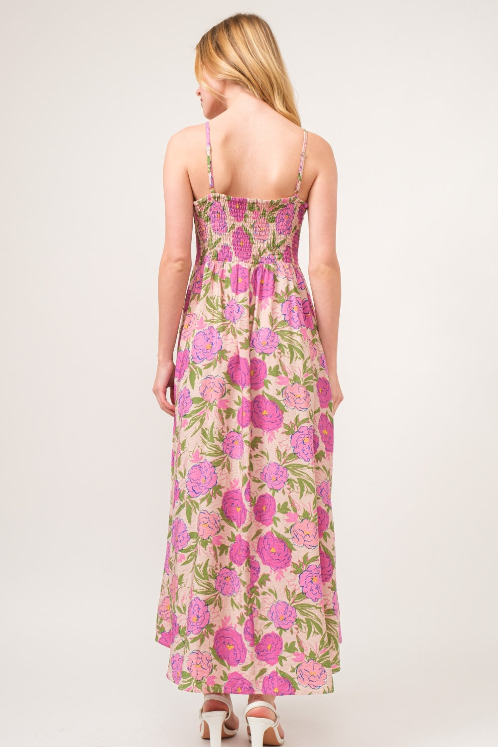 And The Why Floral High-Low Hem Cami Dress - AllIn Computer