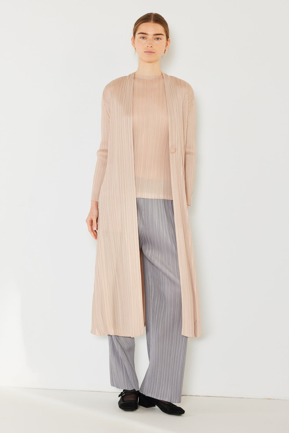 Marina West Swim Pleated Long Sleeve Cardigan | CLOTHING,SHOES & ACCESSORIES | cardigans, Marina West Swim, pleated cardigan, Ship from USA | Trendsi