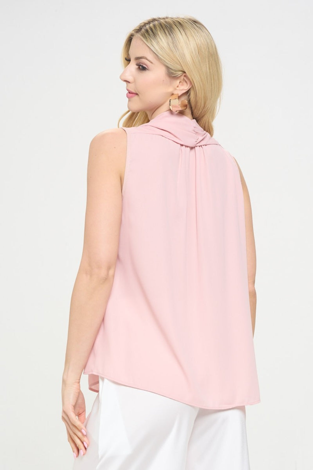 RENEE C  V-Neck Sleeveless Top - AllIn Computer