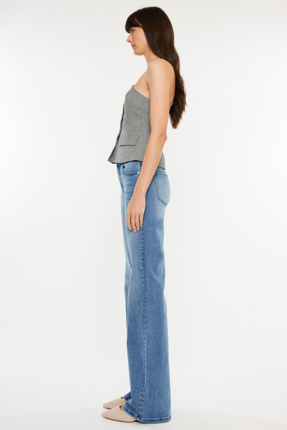 Kancan Ultra-High Rise Cat's Whiskers Jeans - AllIn Computer