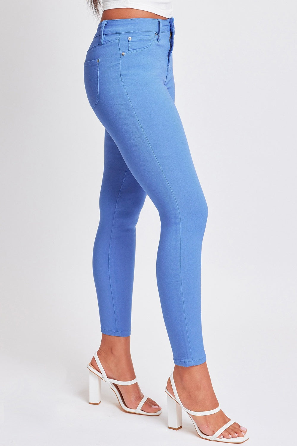 YMI Jeanswear Full Size Hyperstretch Mid-Rise Skinny Pants - AllIn Computer