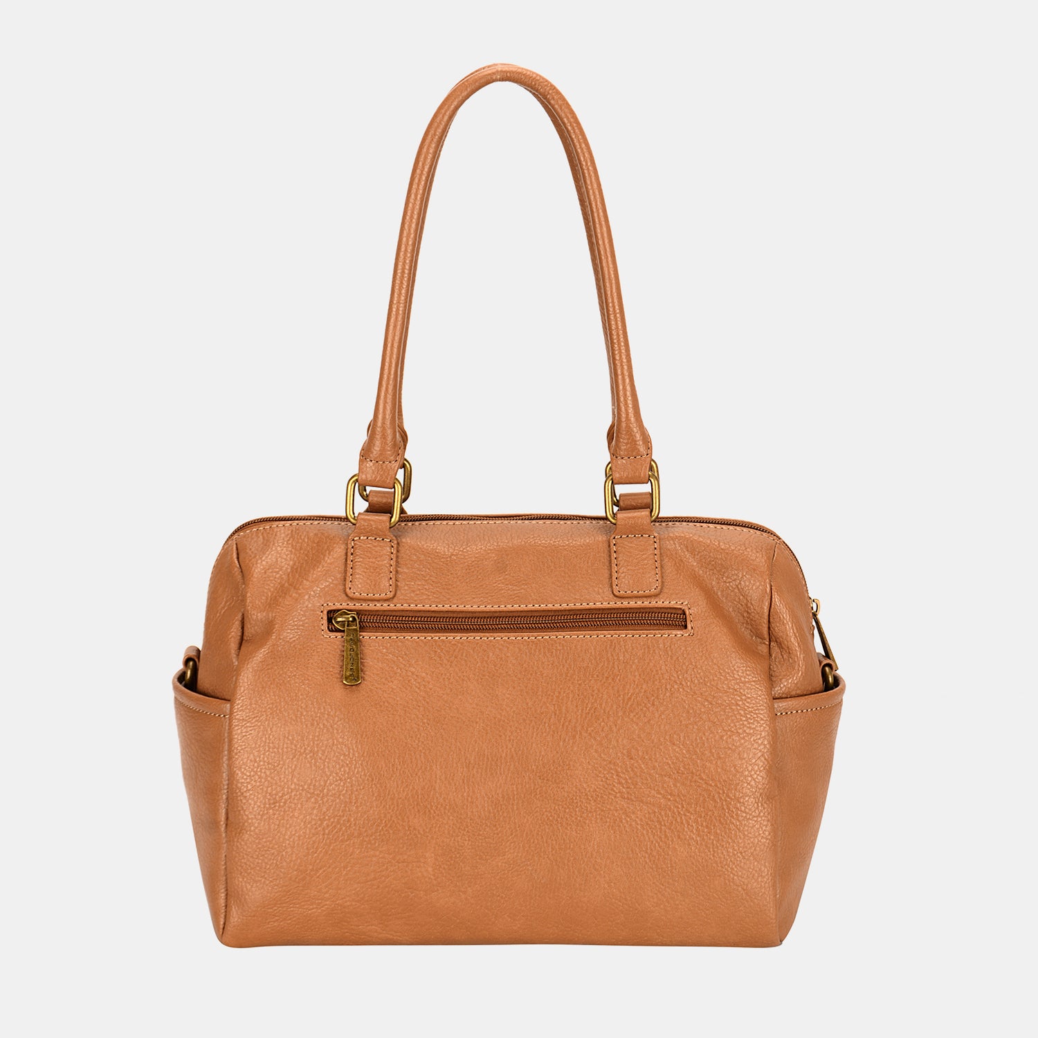 David Jones Zipper PU Leather Handbag - AllIn Computer