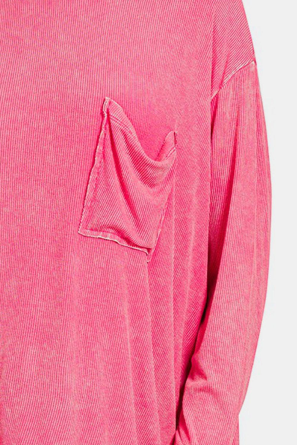 Zenana Round Neck Long Sleeve T-Shirt - AllIn Computer