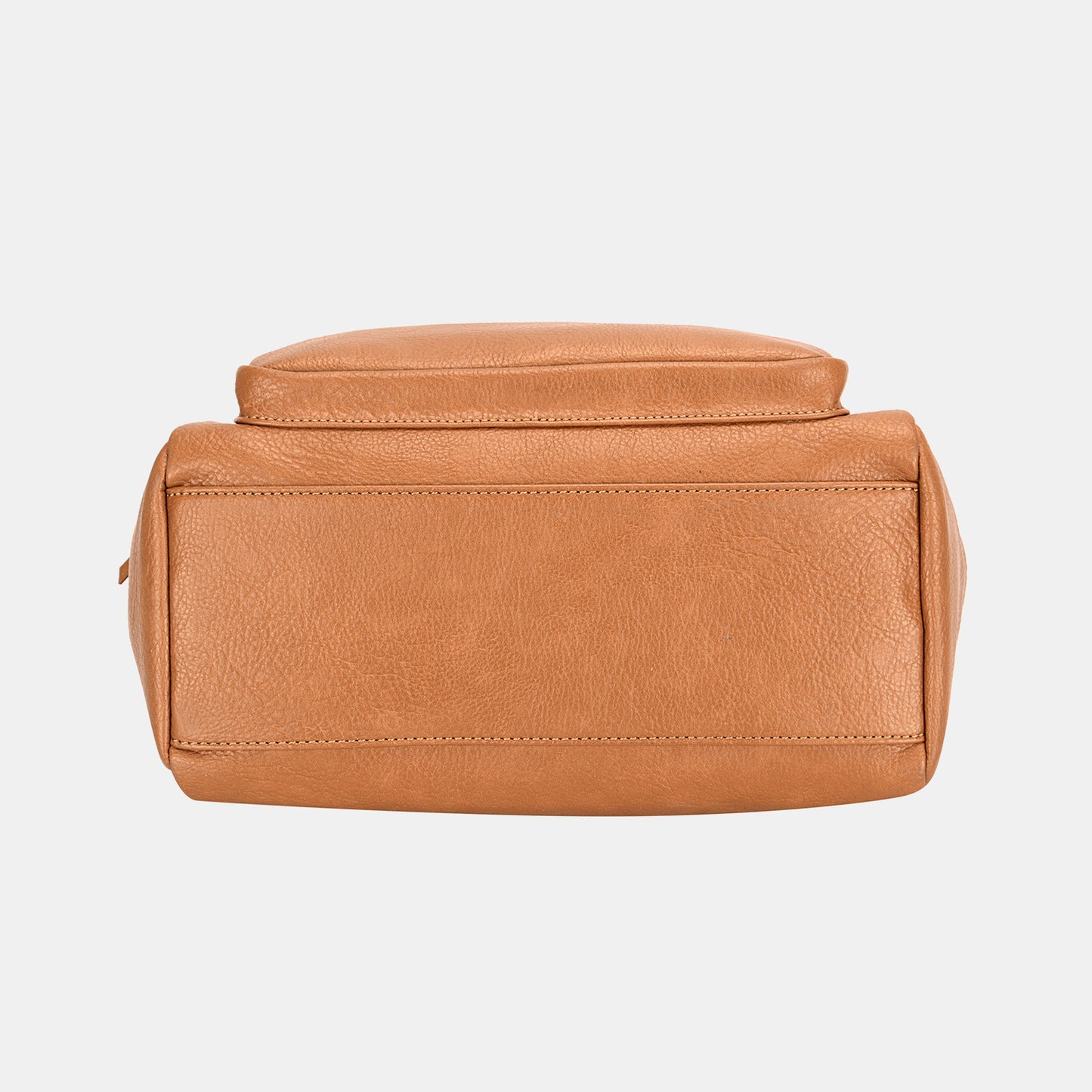 David Jones Zipper PU Leather Handbag - AllIn Computer