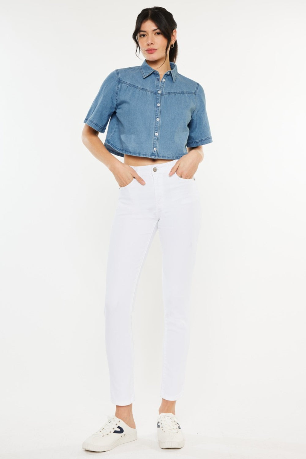 Kancan High Rise Ankle Skinny Jeans - AllIn Computer