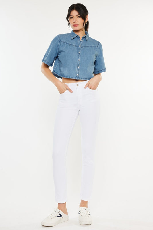 Kancan High Rise Ankle Skinny Jeans - AllIn Computer