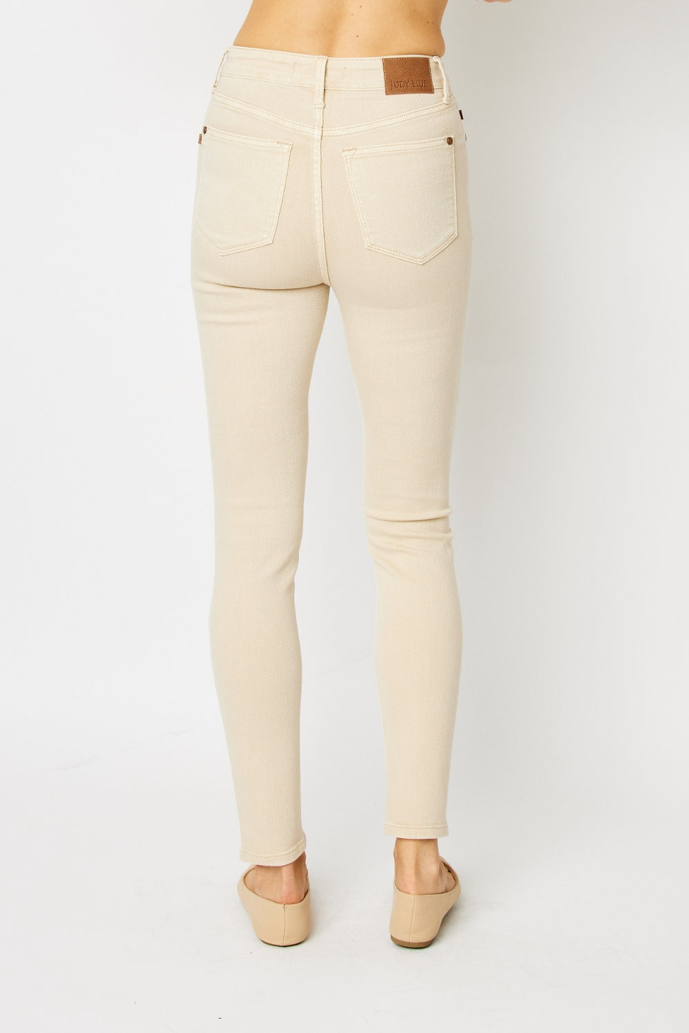 Judy Blue Full Size Garment Dyed Tummy Control Skinny Jeans - AllIn Computer