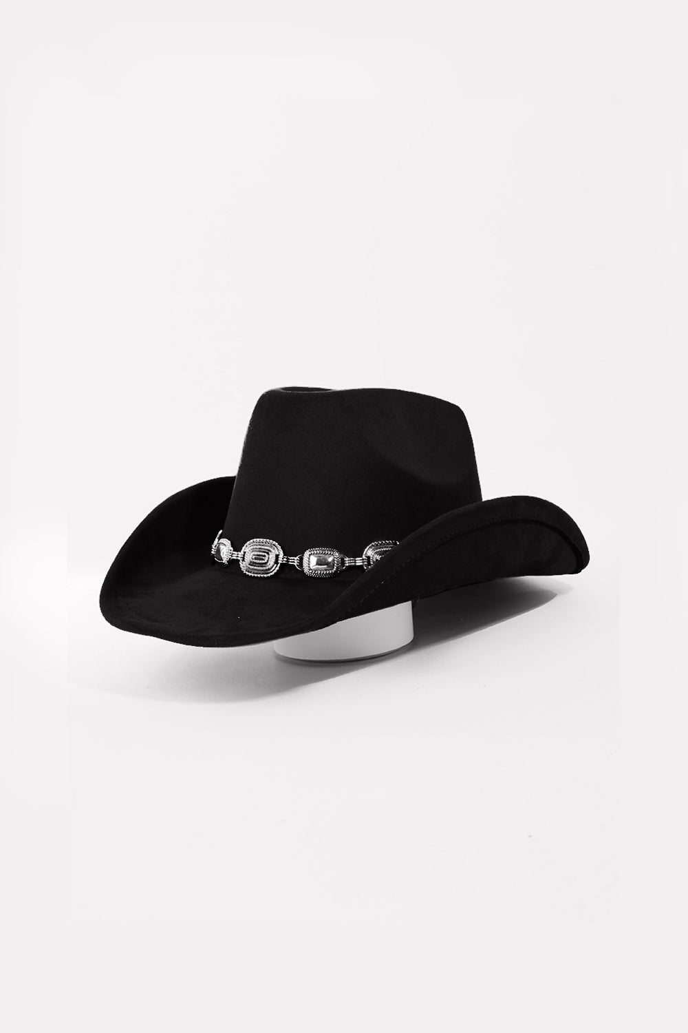 Fame Metal Trim Cowboy Hat - AllIn Computer