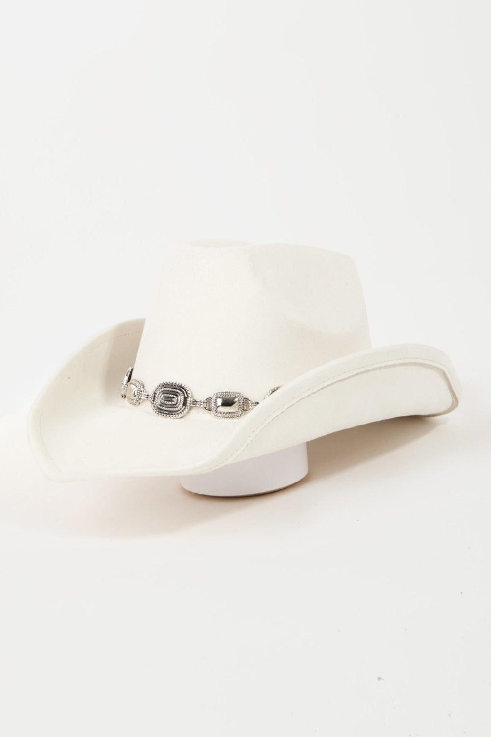 Fame Metal Trim Cowboy Hat - AllIn Computer
