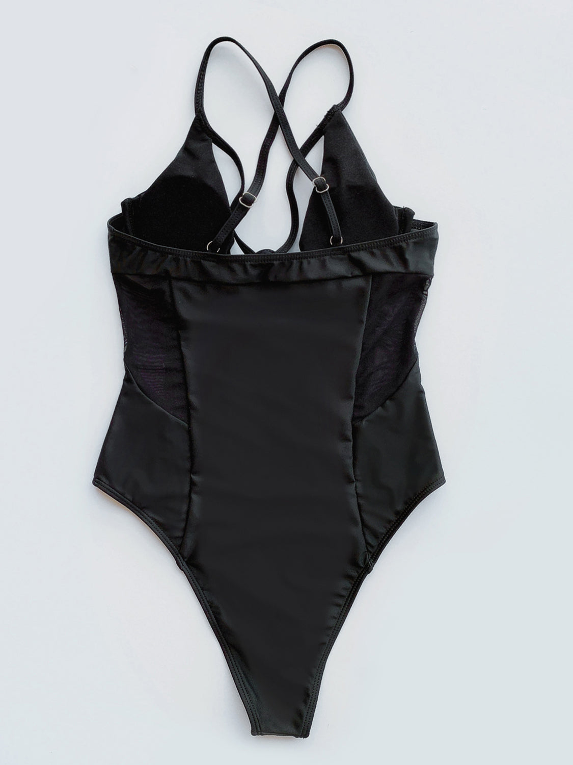 Cutout Crisscross Spaghetti Strap One-Piece Swimwear - AllIn Computer