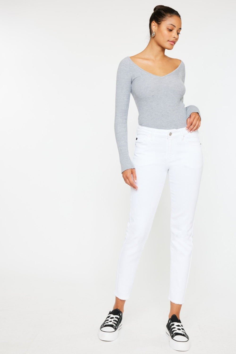 Kancan Mid-Rise Ankle Skinny Jeans - AllIn Computer